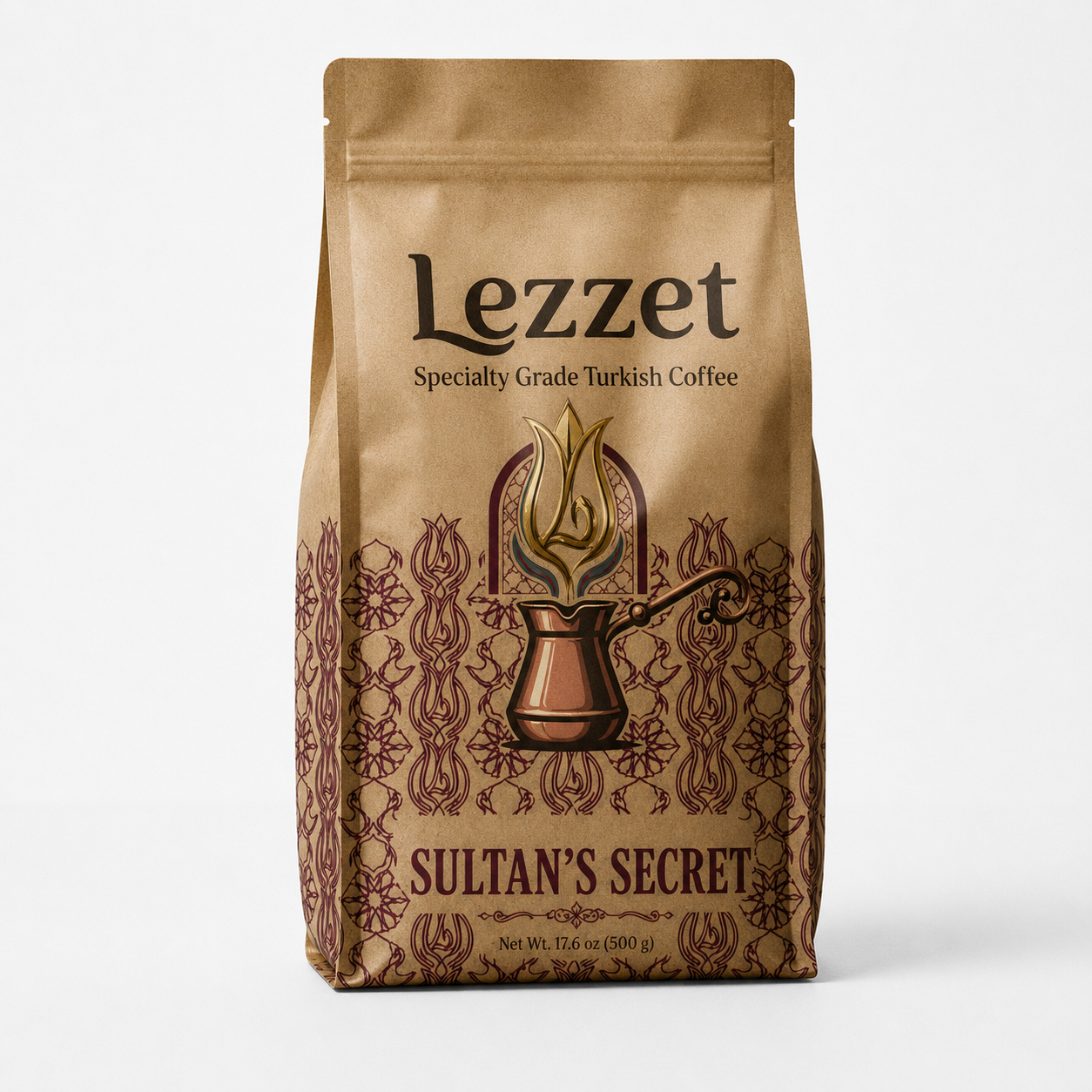 The Sultan's Secret - Specialty Grade Turkish Coffee Blend (17.6 oz)