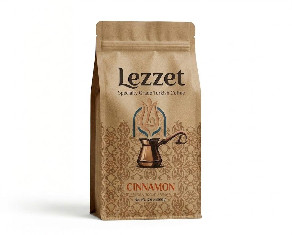 Lezzet Specialty Grade Turkish Coffee - Cinnamon