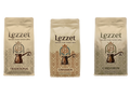 Lezzet Turkish coffee variety pack with Traditional, Cinnamon, and Cardamom bags