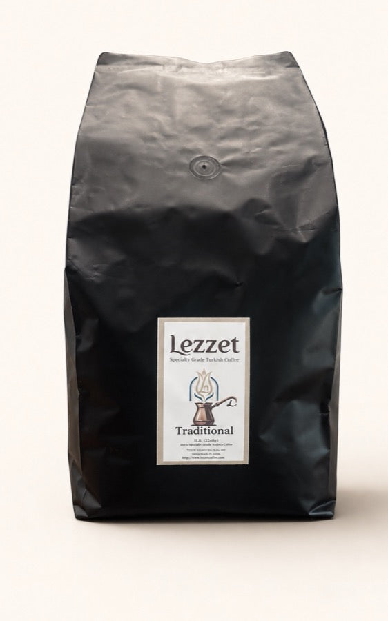 5 lb Cardamom Turkish Coffee Bag
